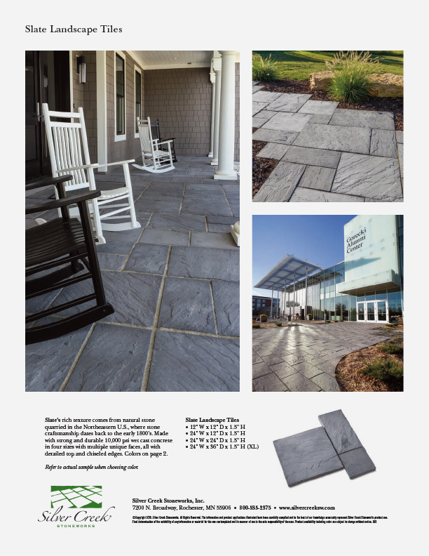 Slate Cut Sheet
